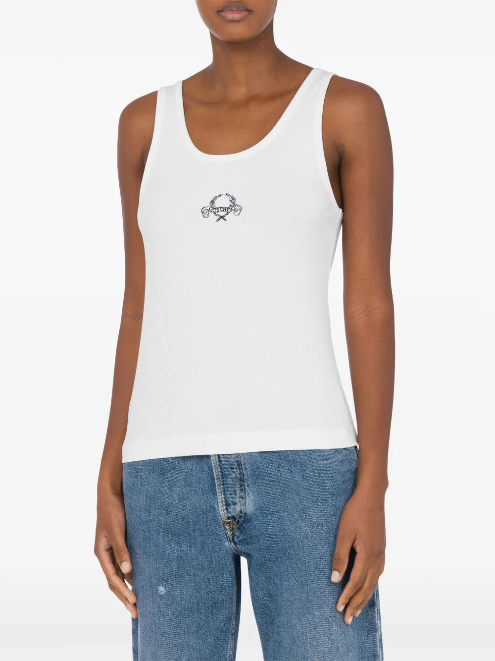 Logo-Embroidered Vest
