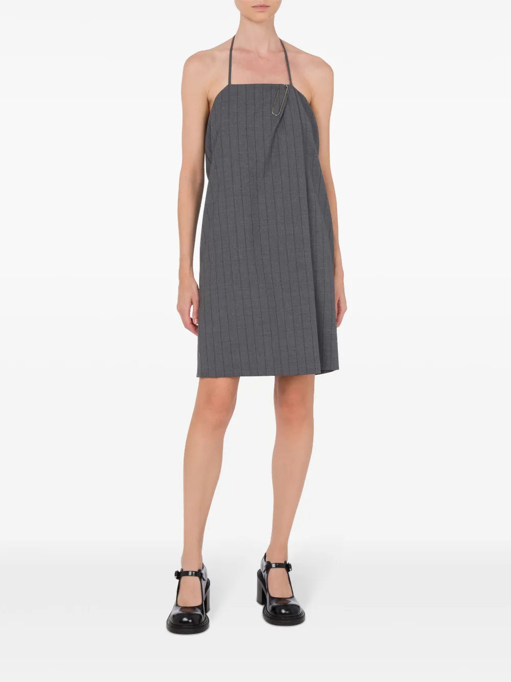 Pinstripe Mini Dress