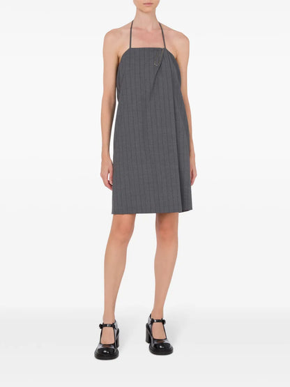 Pinstripe Mini Dress