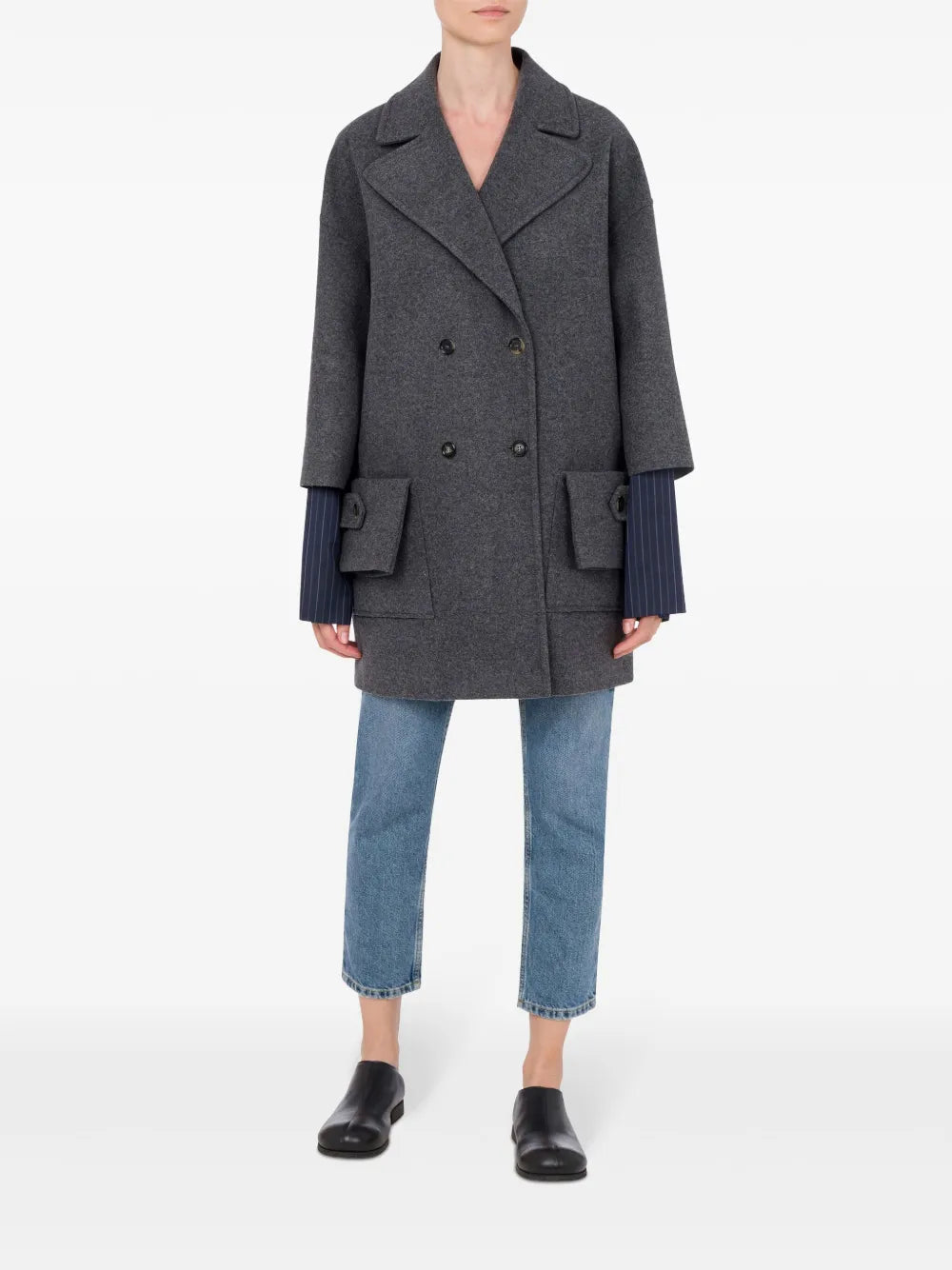 Double-Breasted Coat