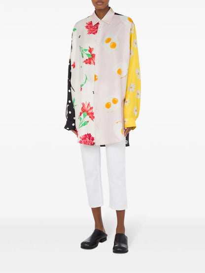 Mix-Print Shirt