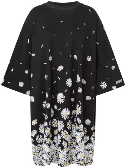 Floral-Print Mini Dress