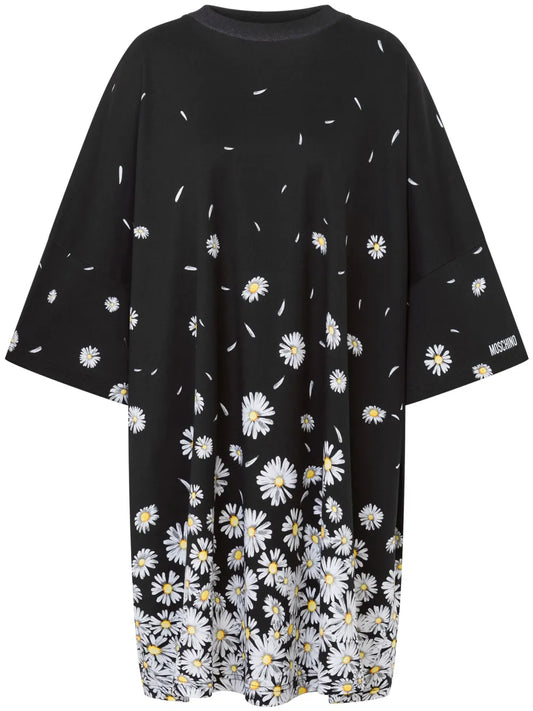 Floral-Print Mini Dress