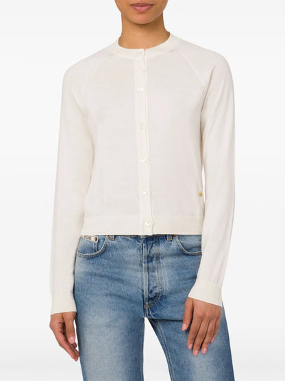 Fine-Knit Cardigan