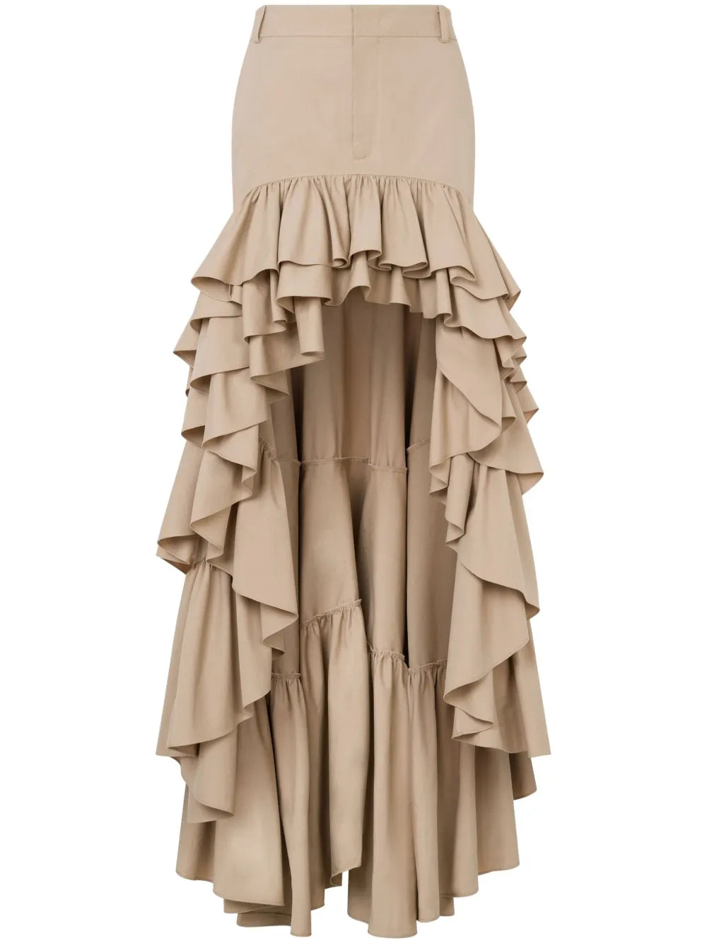 Ruffled Maxi Skirt