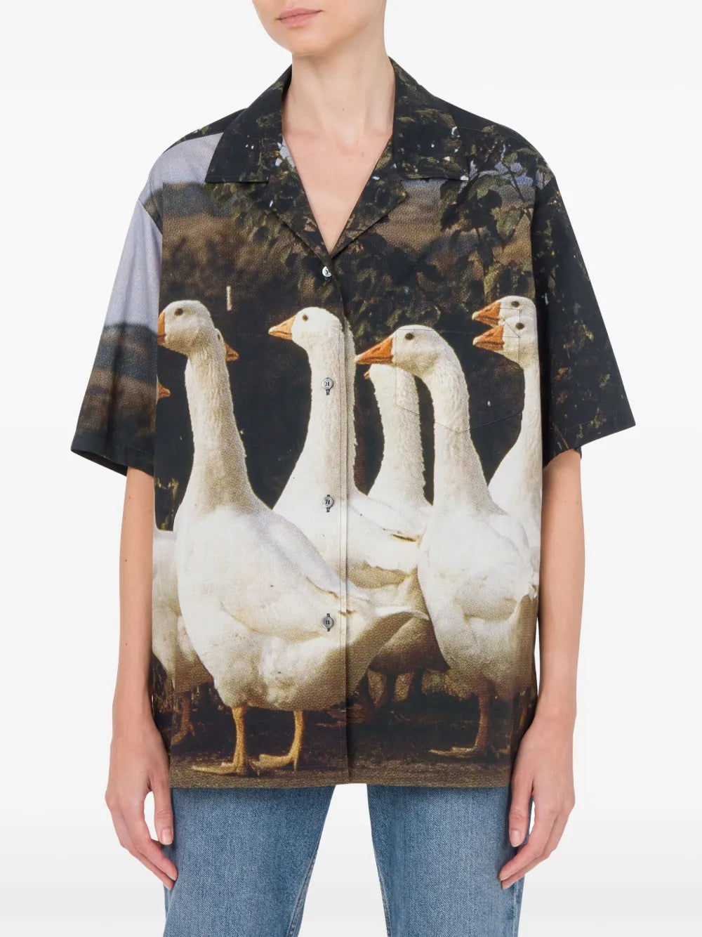 Graphic-Print Shirt