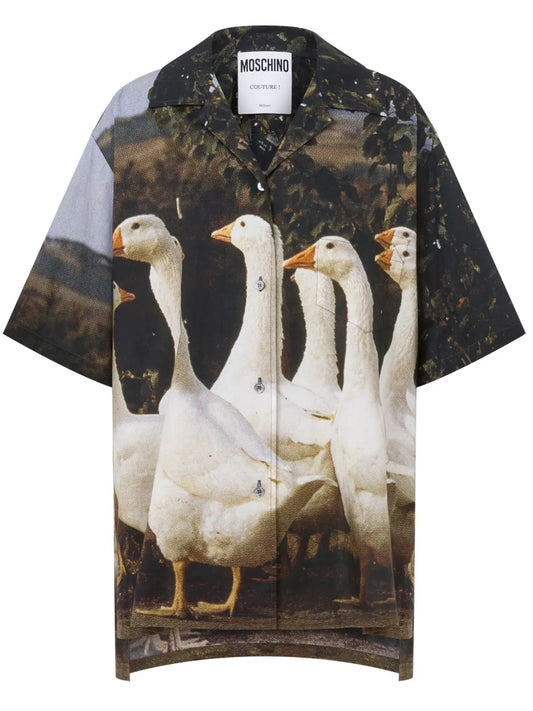 Graphic-Print Shirt