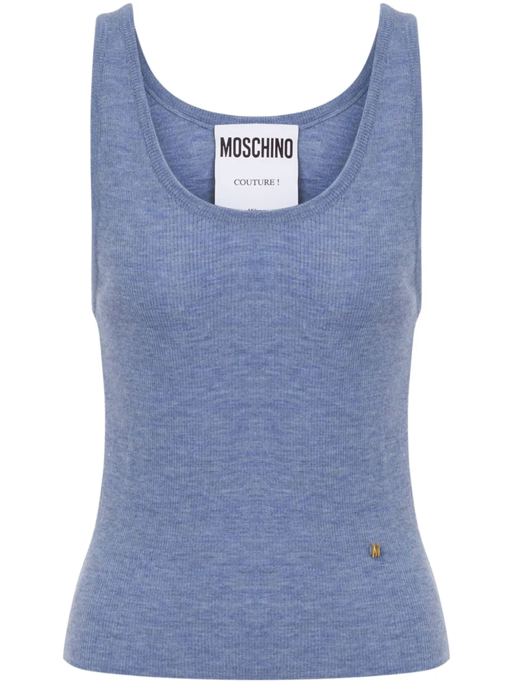 Fine-Ribbed Top