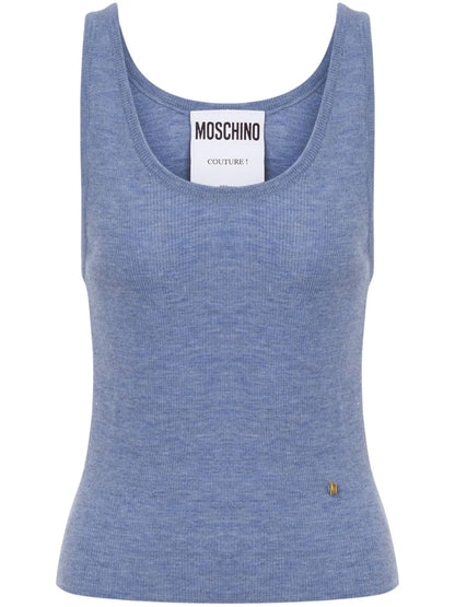 Fine-Ribbed Top