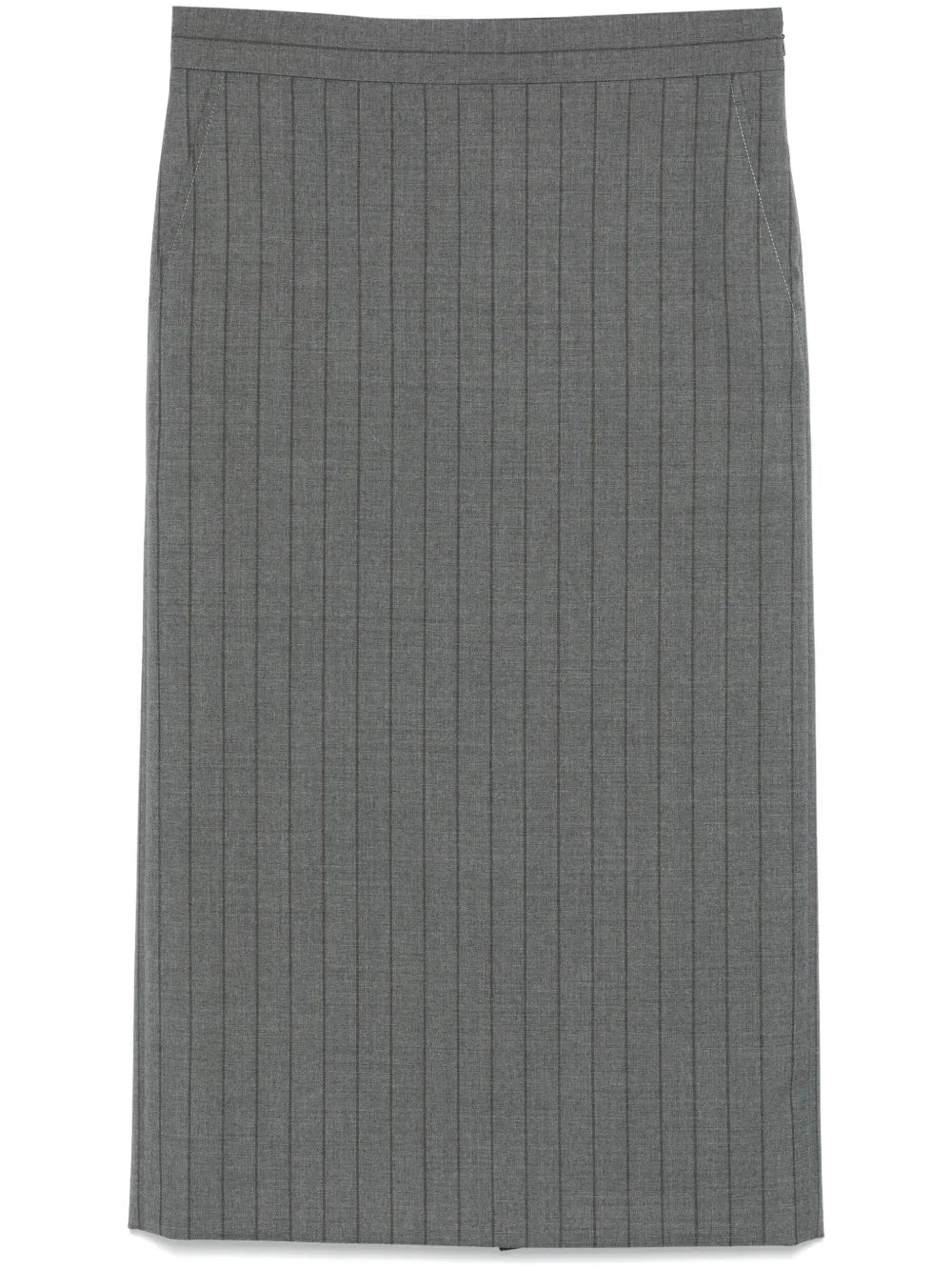 Striped Midi Skirt