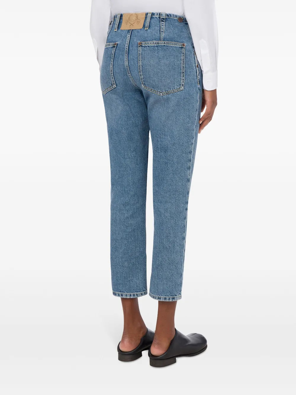 Logo-Patch Jeans