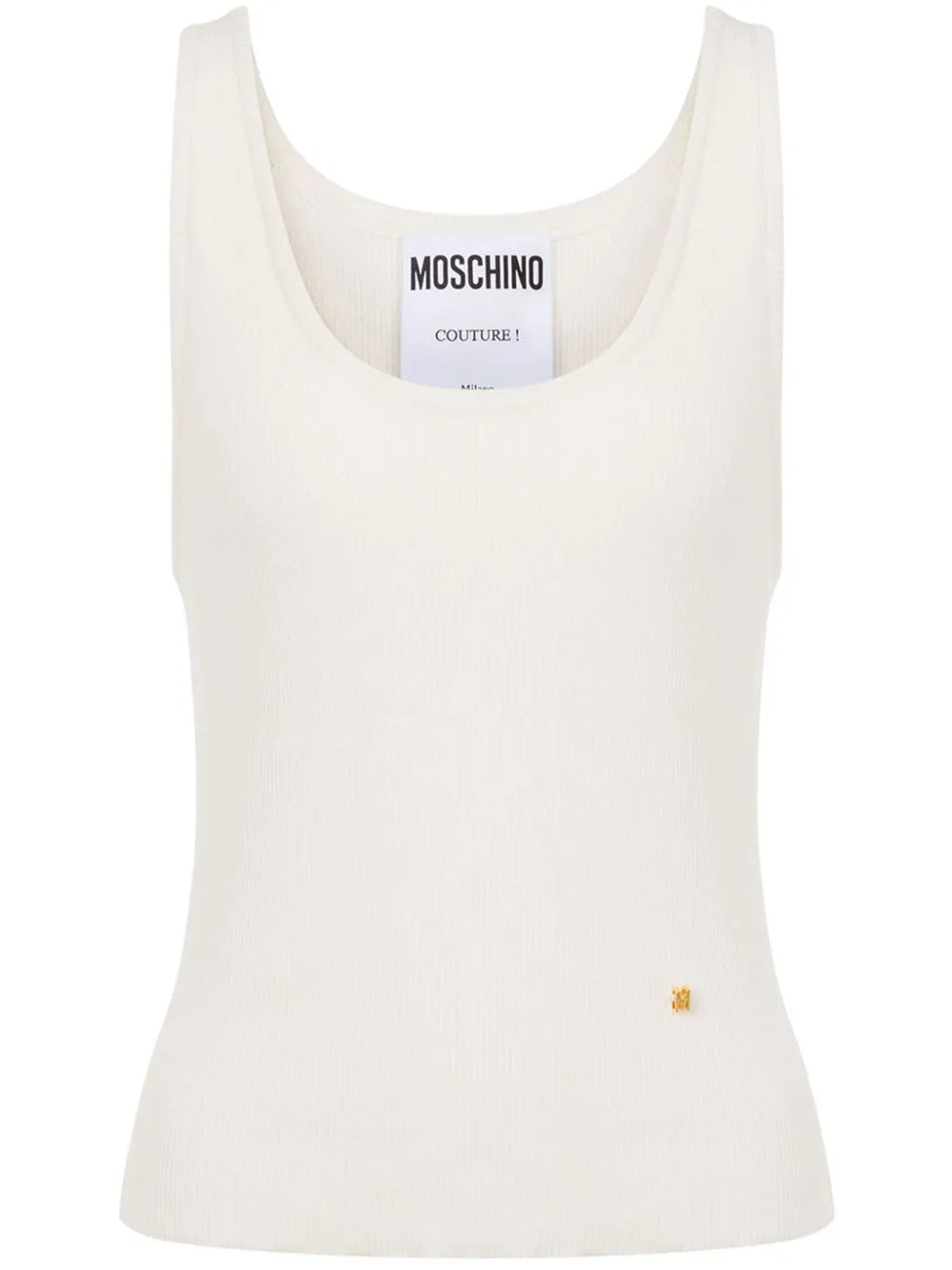 Fine-Ribbed Tank Top