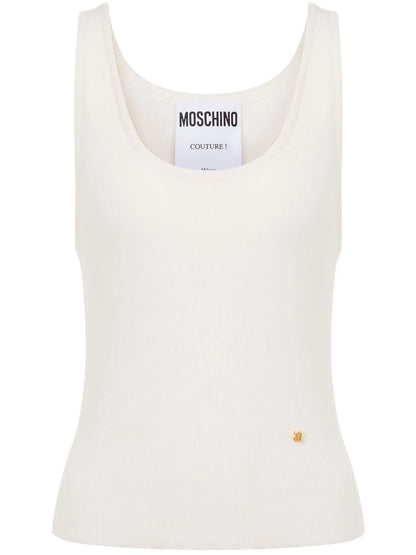 Fine-Ribbed Tank Top