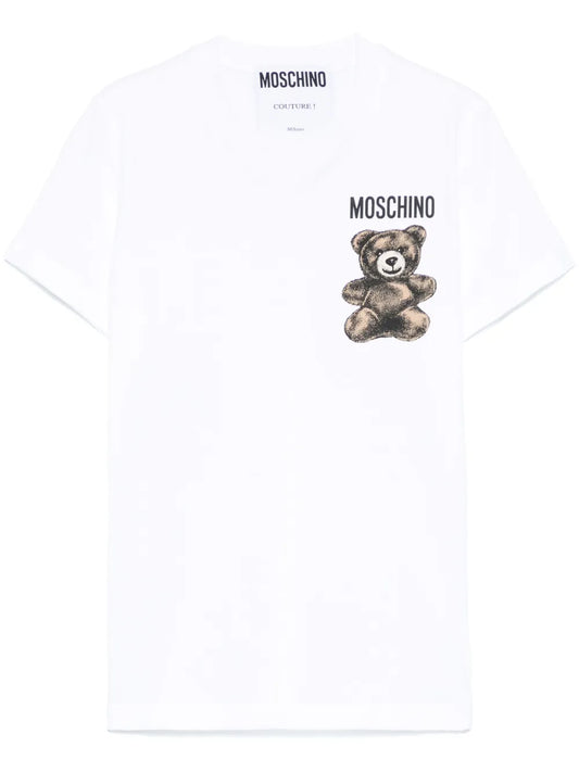 Leo Teddy-Print T-Shirt