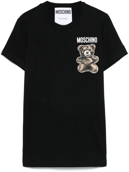 Leo Teddy-Print T-Shirt