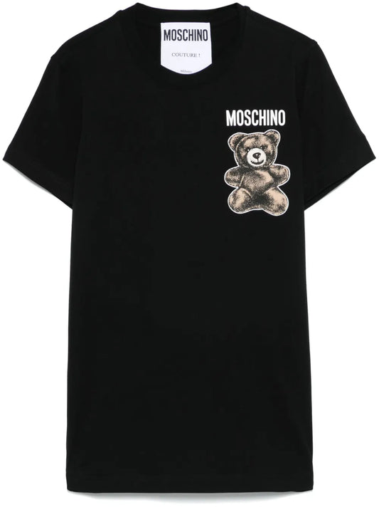 Leo Teddy-Print T-Shirt
