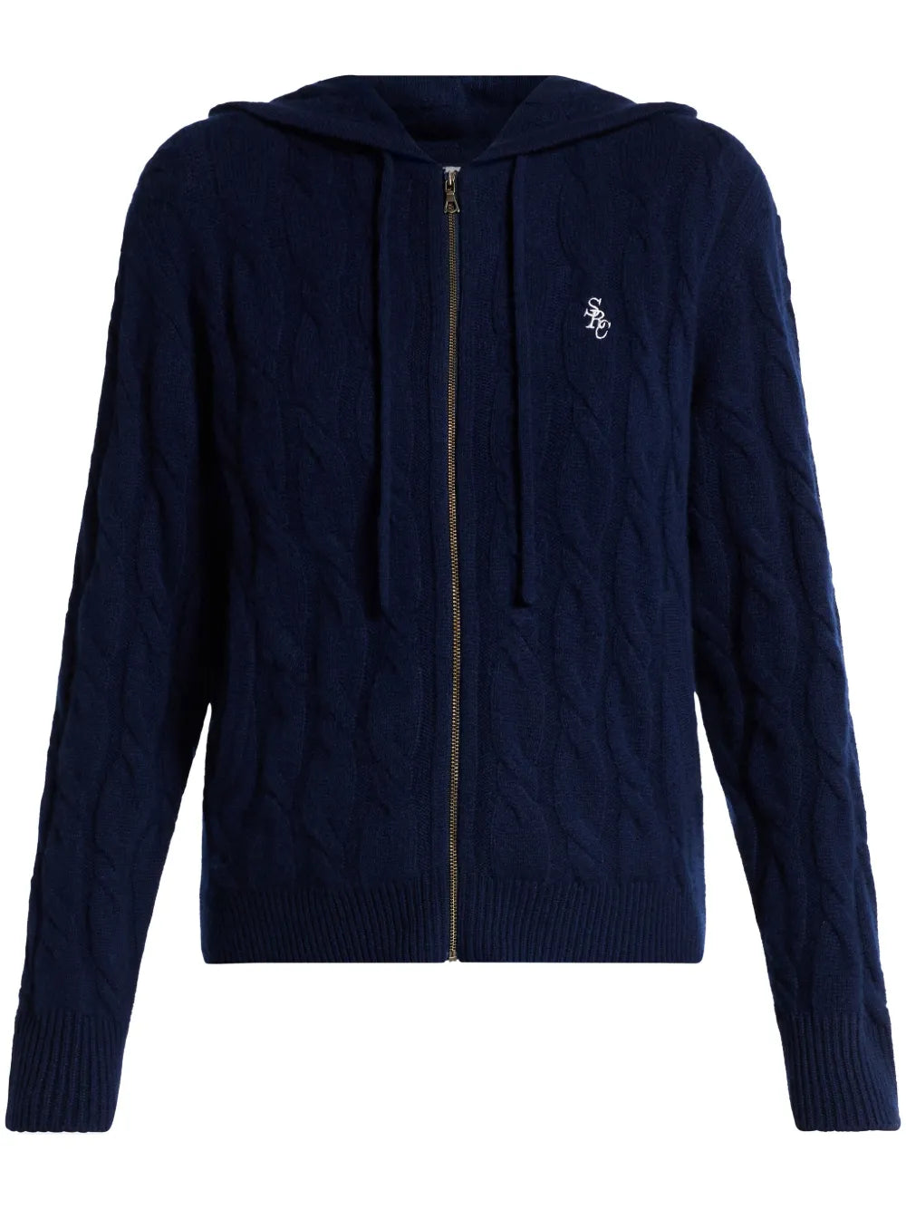 Logo-Embroidered Cardigan