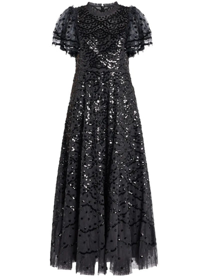 Sequinned Maxi Dress