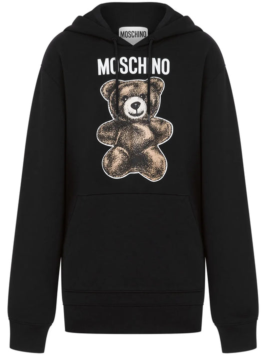 Teddy Bear-Print Hoodie