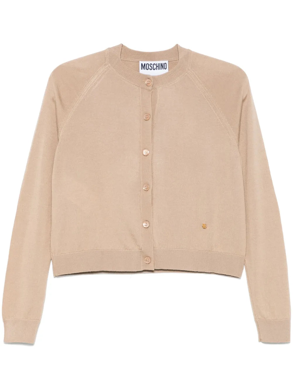 Crew-Neck Cardigan