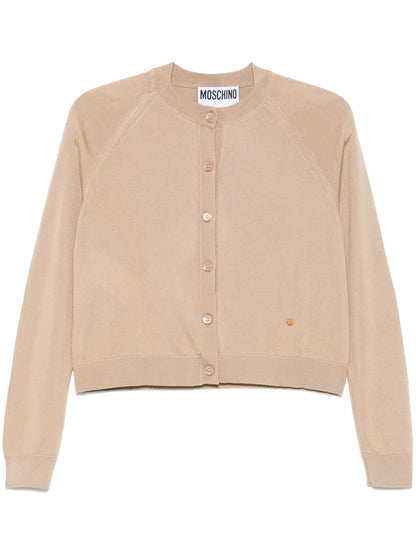 Crew-Neck Cardigan
