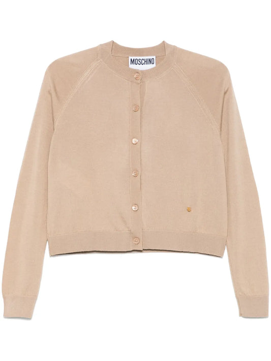 Crew-Neck Cardigan
