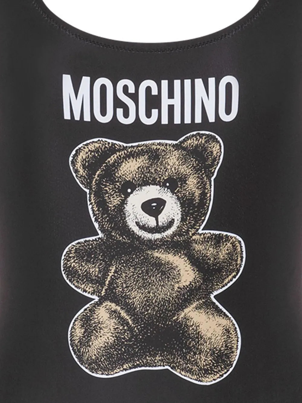 Teddy Bear-Motif Swimsuit
