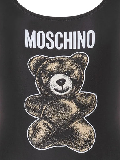Teddy Bear-Motif Swimsuit