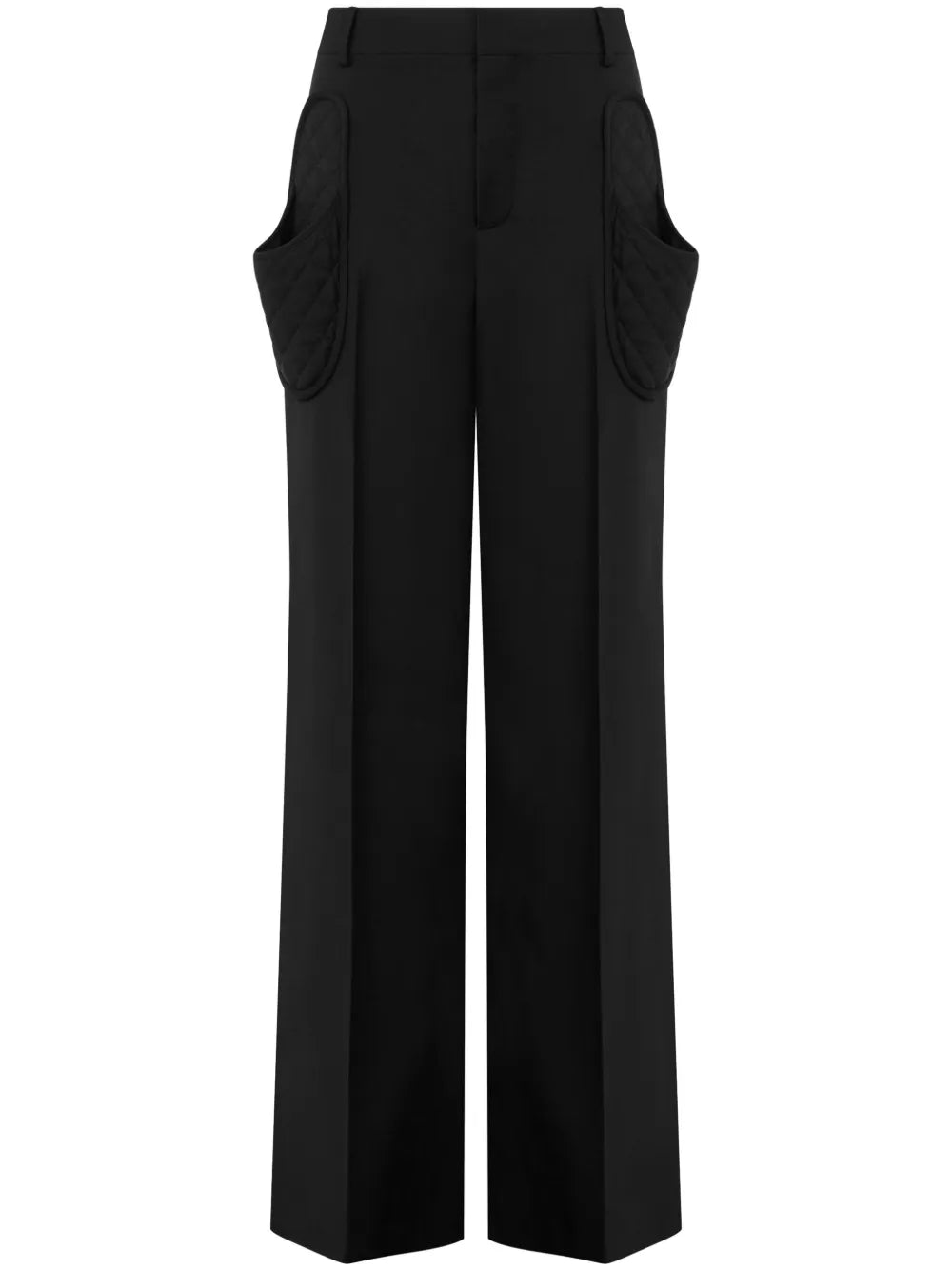 Straight-Leg Trousers