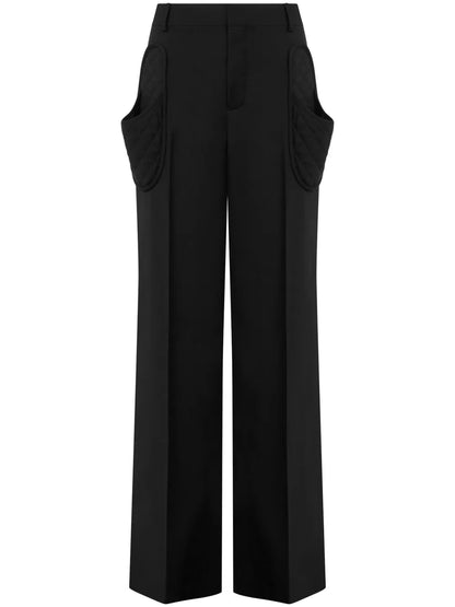 Straight-Leg Trousers