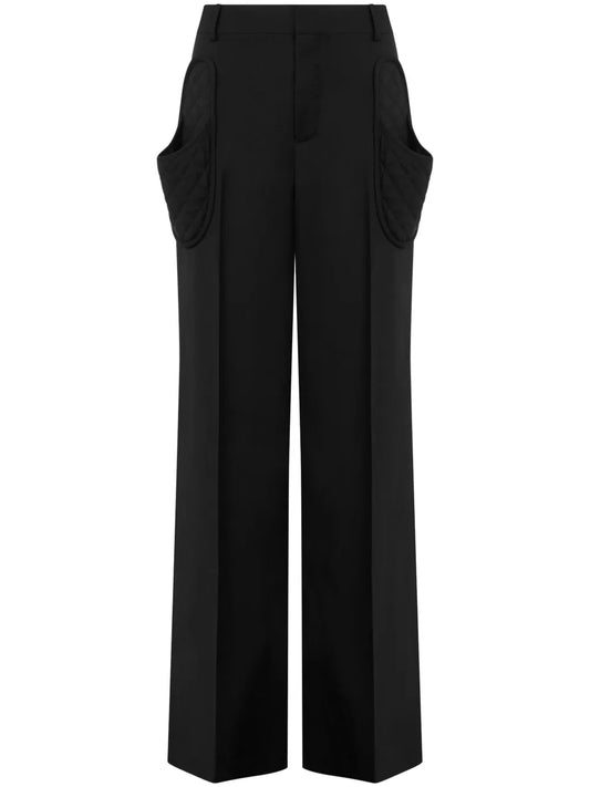 Straight-Leg Trousers