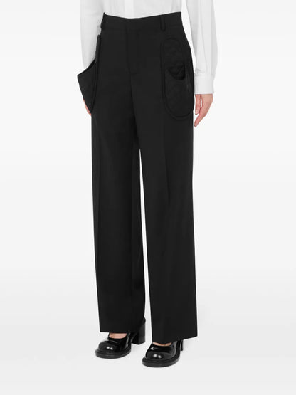 Straight-Leg Trousers
