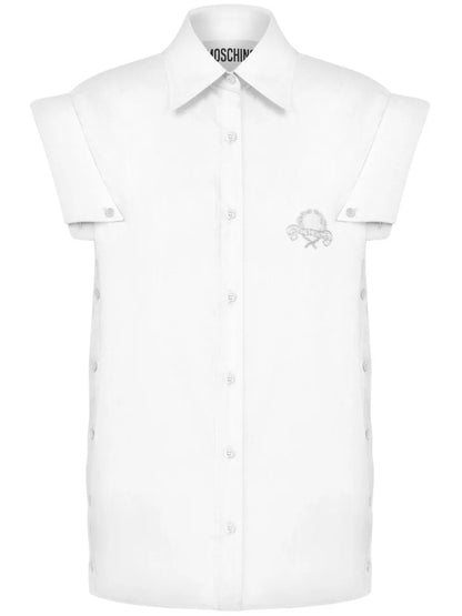 Embroidered-Logo Shirt