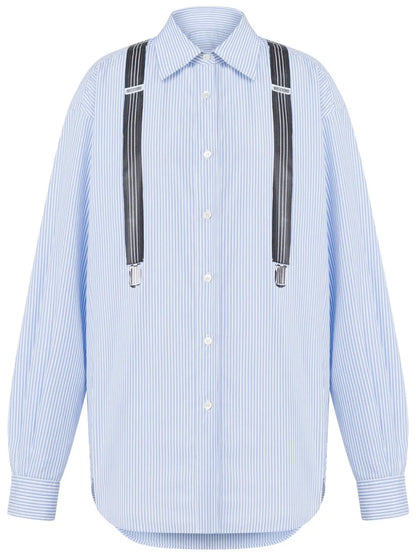 Suspenders-Print Shirt