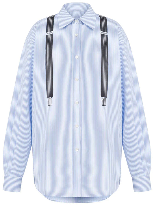 Suspenders-Print Shirt