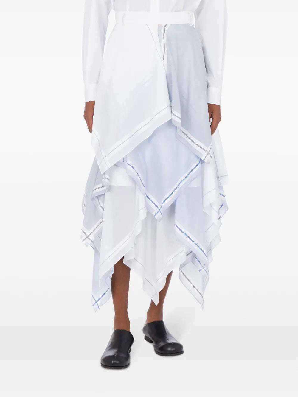 Asymmetric Maxi Skirt