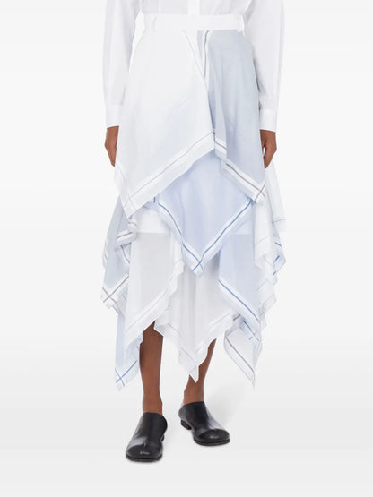 Asymmetric Maxi Skirt