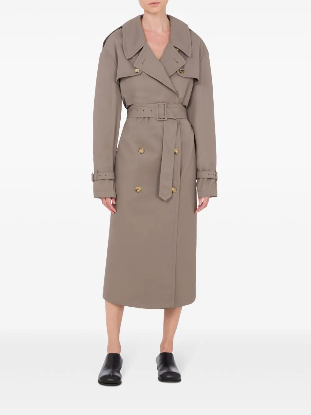 Gabardine Trench Coat