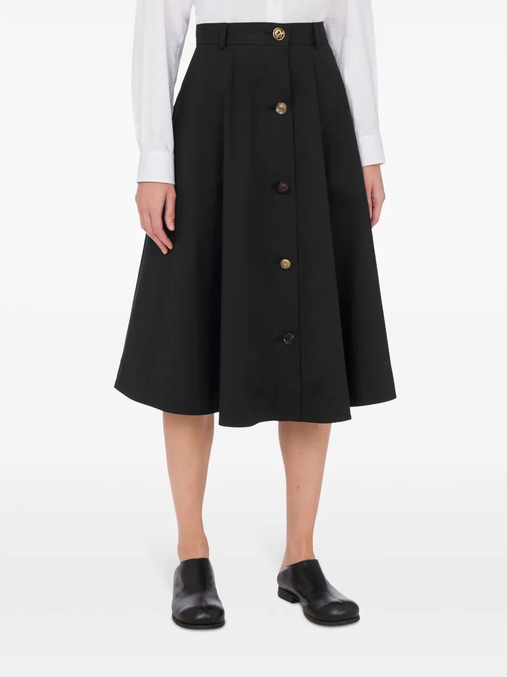 A-Line Midi Skirt