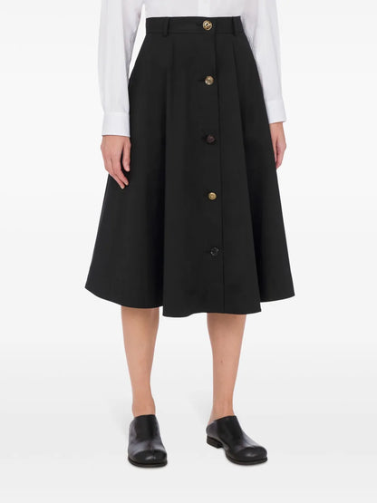 A-Line Midi Skirt