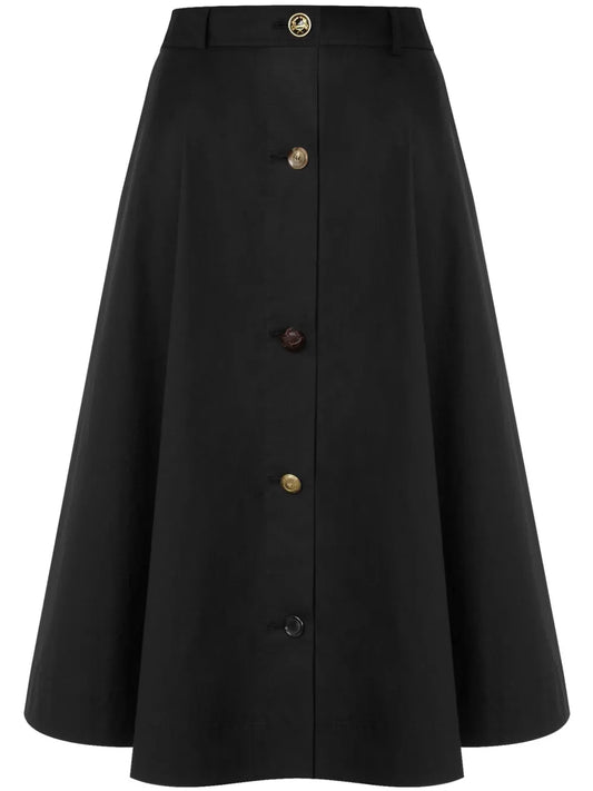 A-Line Midi Skirt