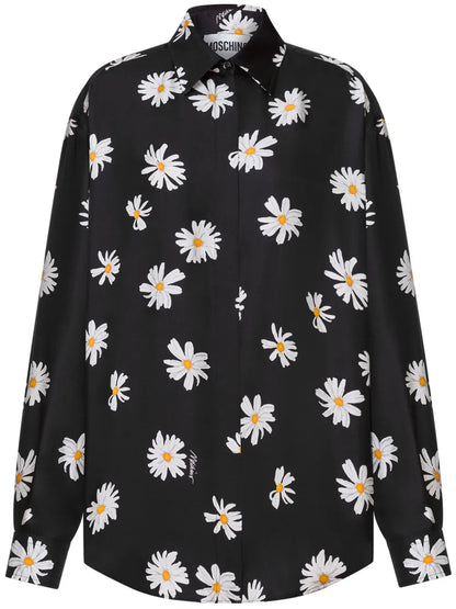Floral-Print Shirt
