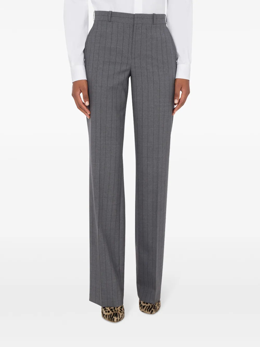 Pinstriped Trousers
