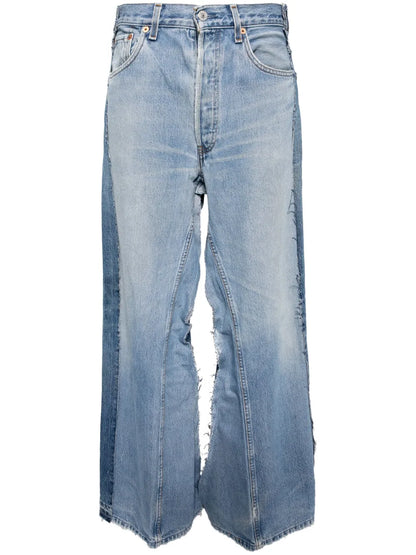 Panelled Jeans