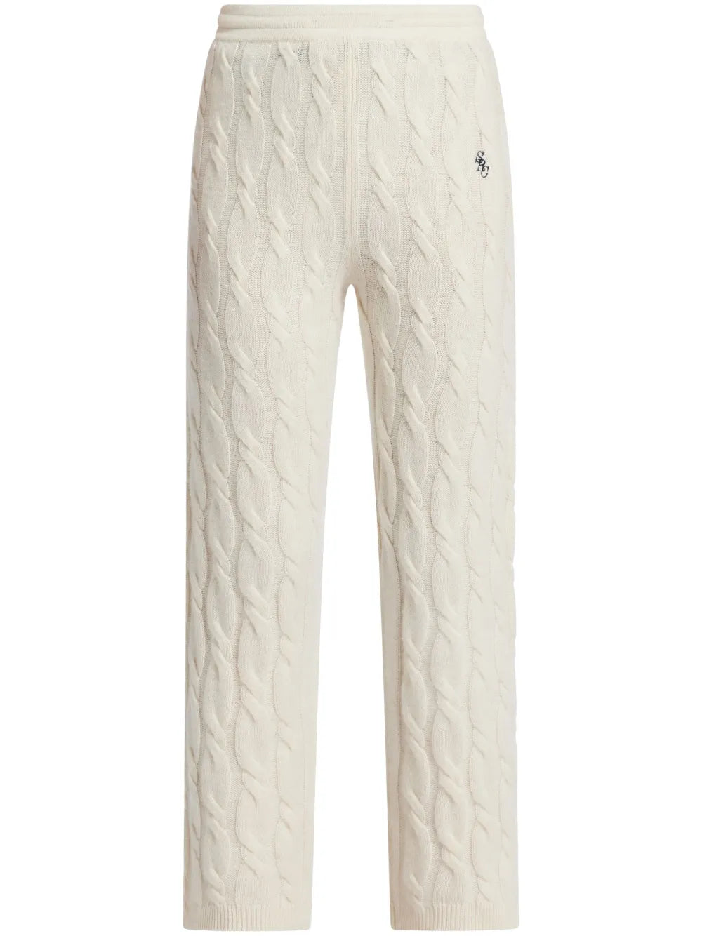 Cable-Knit Trousers
