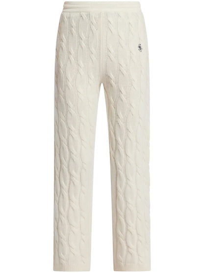 Cable-Knit Trousers