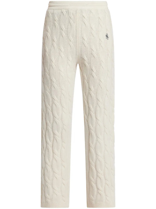 Cable-Knit Trousers