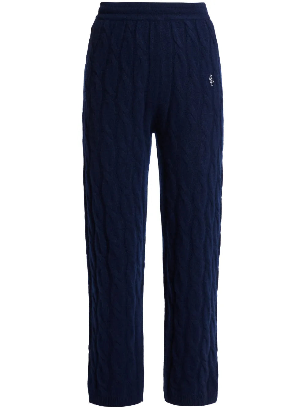 Cable-Knit Trousers