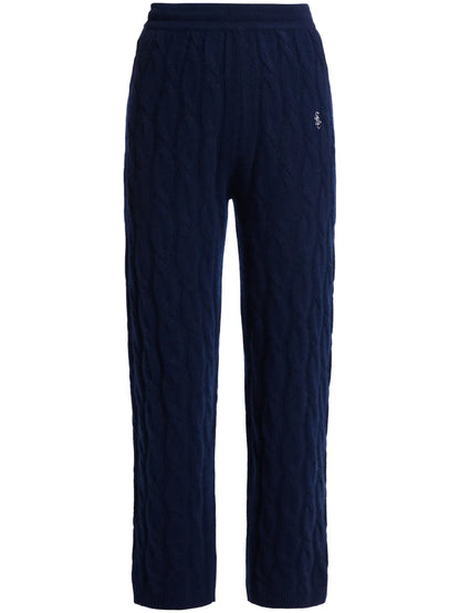 Cable-Knit Trousers