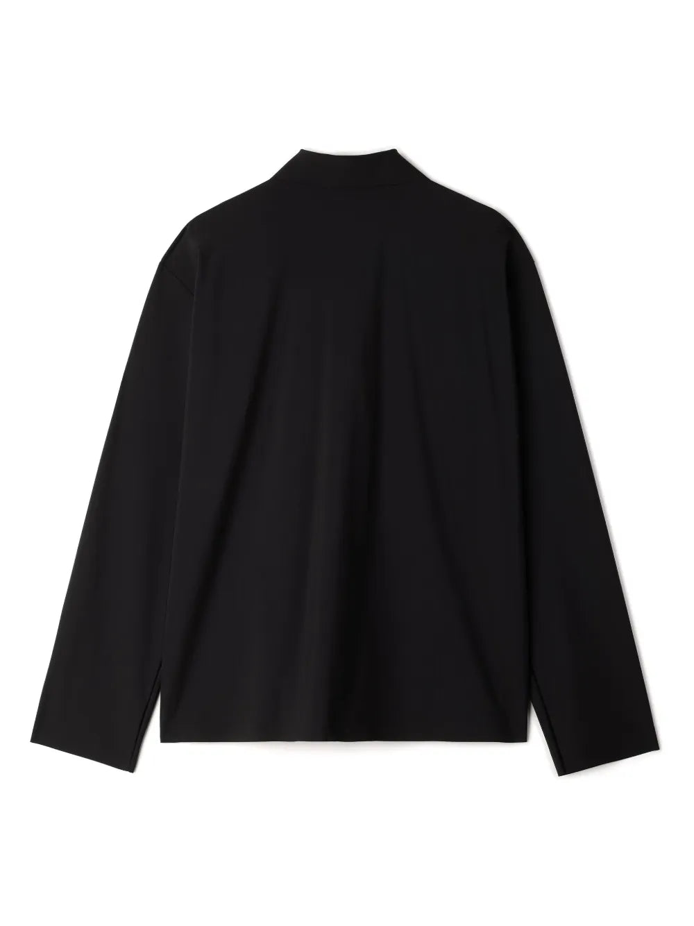 Long Sleeve Zipped Polo Shirt